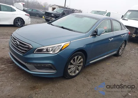 2015 Hyundai Sonata Sport from USA, damaged, VIN 5NPE34AF9FH091501